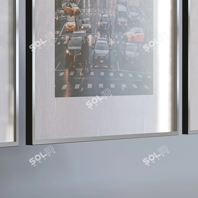 NYC Landscapes: Aluminum Framed Art 3D model image 2