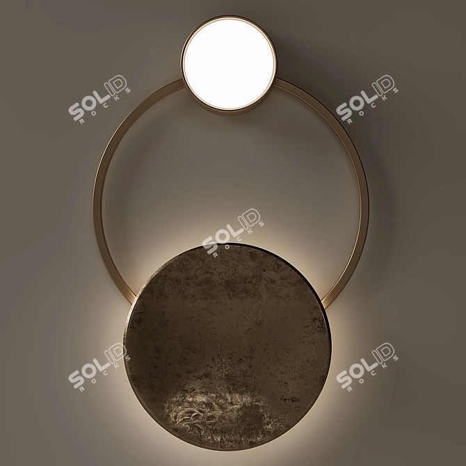 Modern Wall Light Fixture 3D model image 3