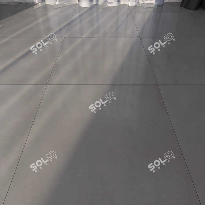 HD Marble Floor 140 Tiles 3D model image 1