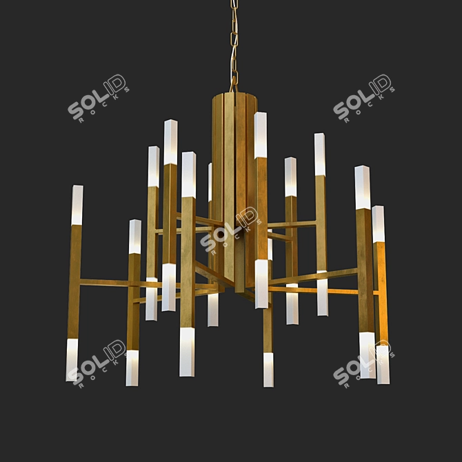 Empira01 Ceiling Lamp - Postmodern Style 3D model image 2