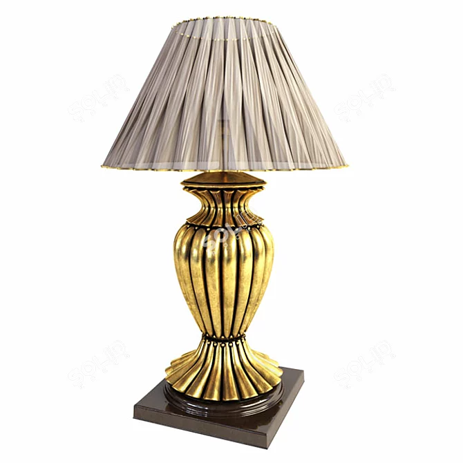 Classic Dome Lamp - Elegant Lighting 3D model image 1