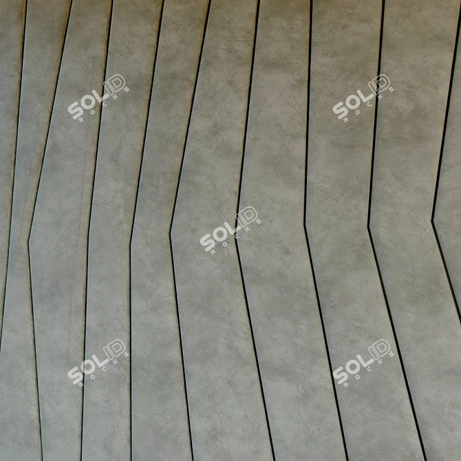 Versatile Soft Panel Wall Accent 3D model image 3