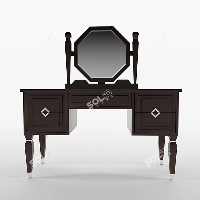 MK Furniture - 130 cm Wide 3D model image 1
