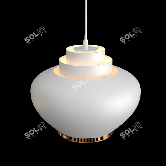 ARTEK Pendant Lamps Collection: A333, A110, A338 3D model image 2