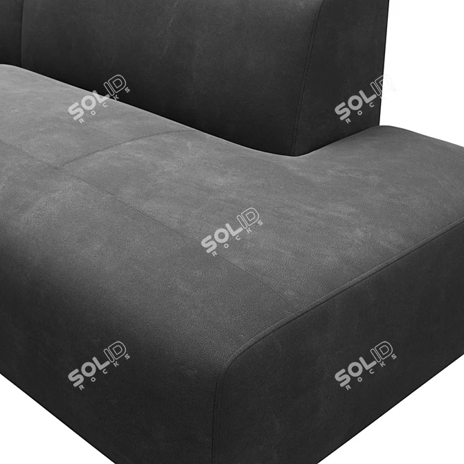 Prostoria Cloud Sofa - Luxurious Comfort 3D model image 3