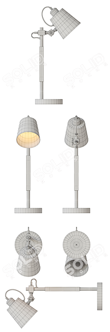 Forest Table Lamp: MW-Light 693031401 3D model image 3