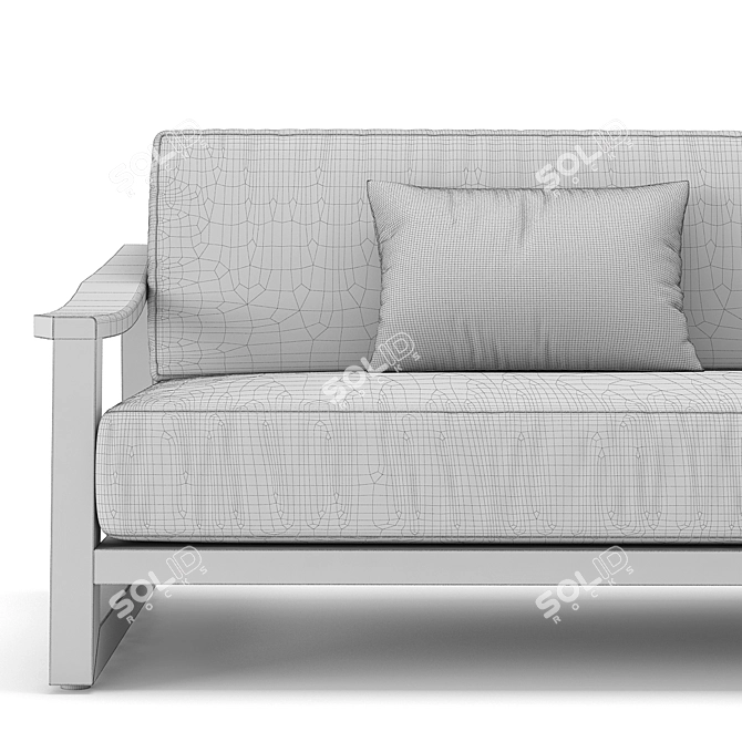 RH Outdoor Sebastian Sofa - Outdoor Elegance at its Finest 3D model image 3