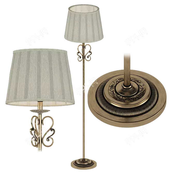 Maytoni Battista RC011 Floor Lamp 3D model image 1