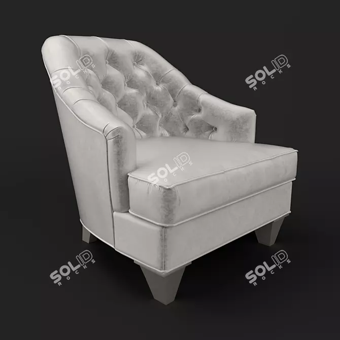 Fratelli Barri MESTRE Chair 3D model image 1