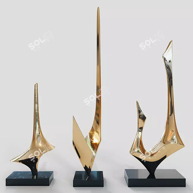 Denis Mitchell Sculpture Set 3: 3dsMax, OBJ, FBX, TEXTURE, RENDERS 3D model image 1