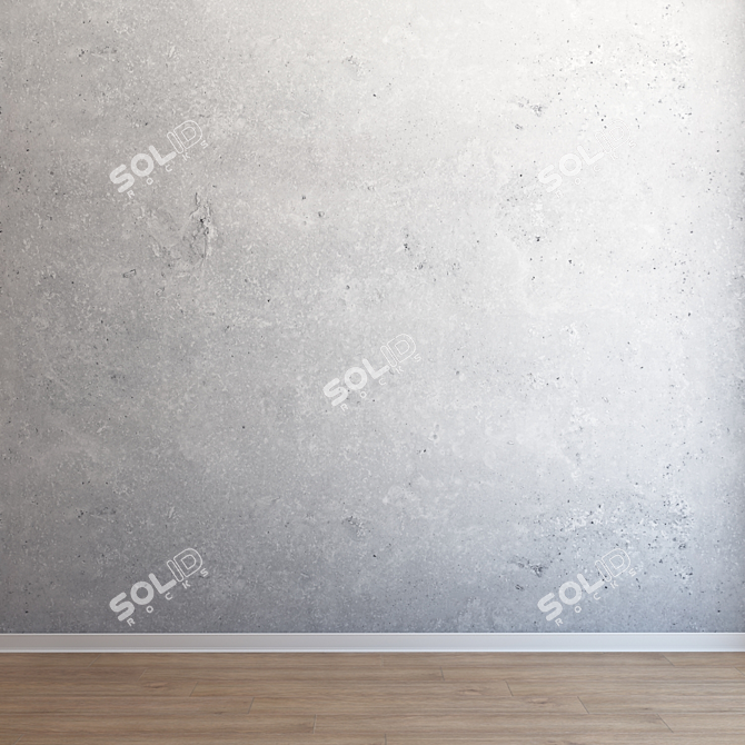 Seamless Ultra HD Concrete 3D model image 3