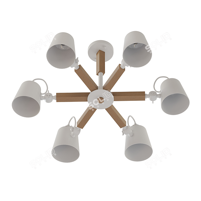 MW-Light Forest 693011106 Chandelier 3D model image 2