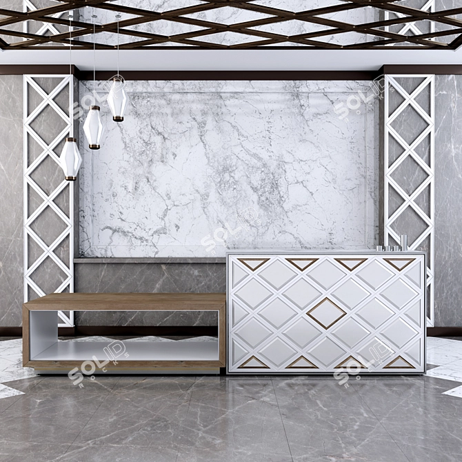 Modern Reception C3: 2014 Version 3D model image 1