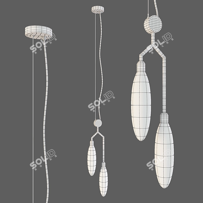 Maytoni Ventura Pendant: Modern Elegance 3D model image 2