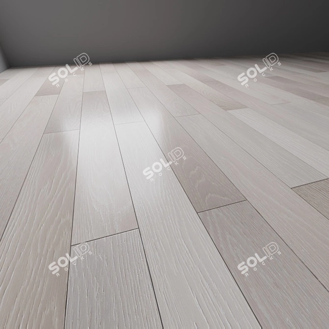 Global Parquet Hardy Collection: Premium Engineered Parquet Boards 3D model image 2