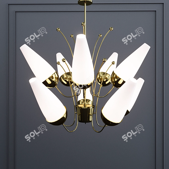 Hudson Valley Amee Pendant 3D model image 1