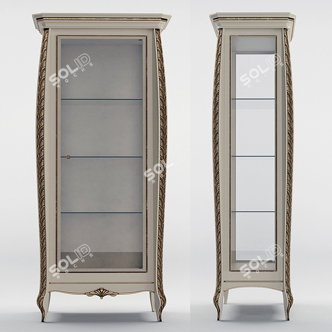 Elegant Pregno Savoy Display: Enhance Your Space! 3D model image 2