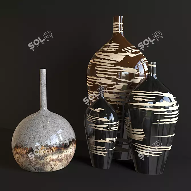 Ethereal Vase: No Plugin, 2K Textures 3D model image 1