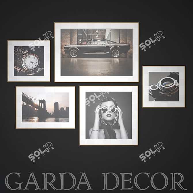 Garda Decor Posters: Endless Options for Every Space 3D model image 1