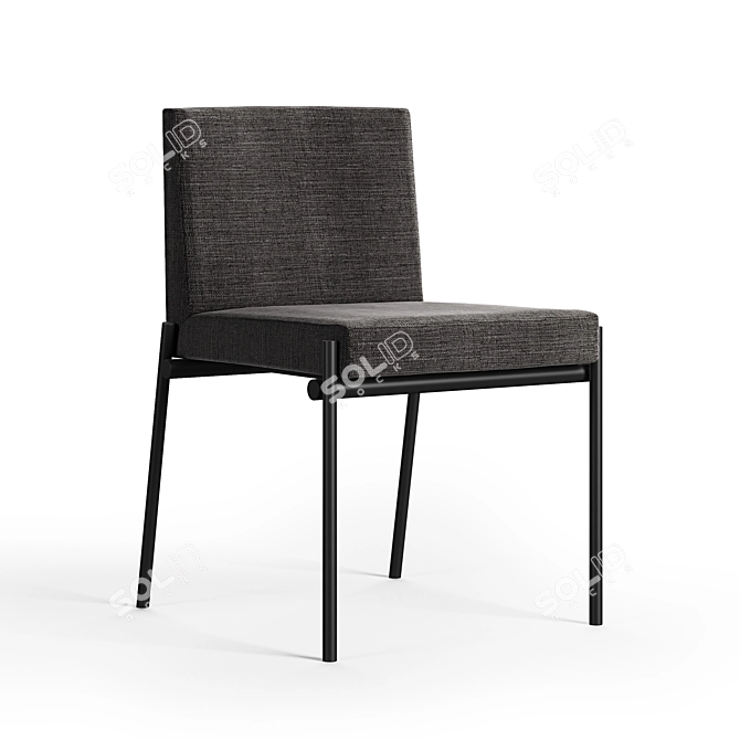 OM Chair: Sleek and Stylish Seating 3D model image 1