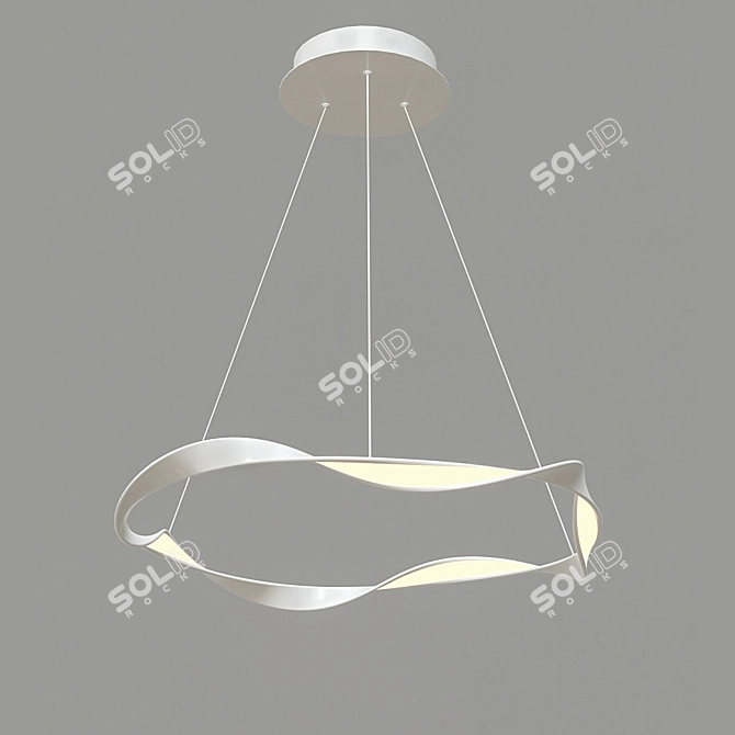 Elegant MADAGASCAR Chandelier 3D model image 1