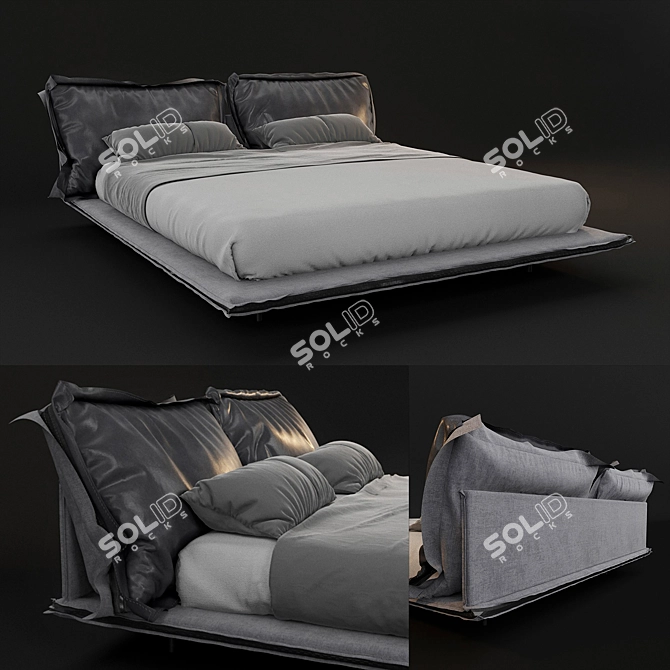 RevDream: Innovative Auto-Reverse Bed 3D model image 1