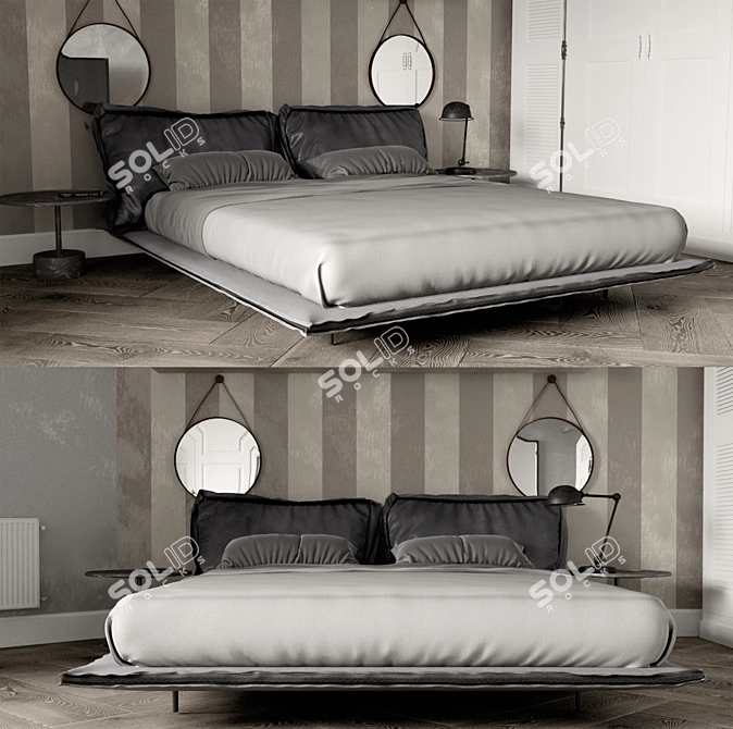 RevDream: Innovative Auto-Reverse Bed 3D model image 2