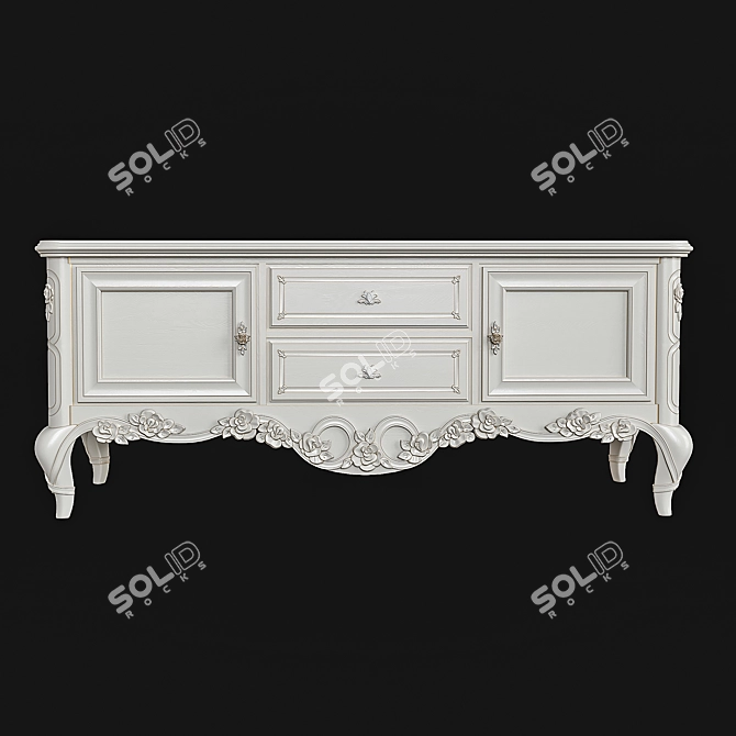 Stella TV Stand CR.102 3D model image 2