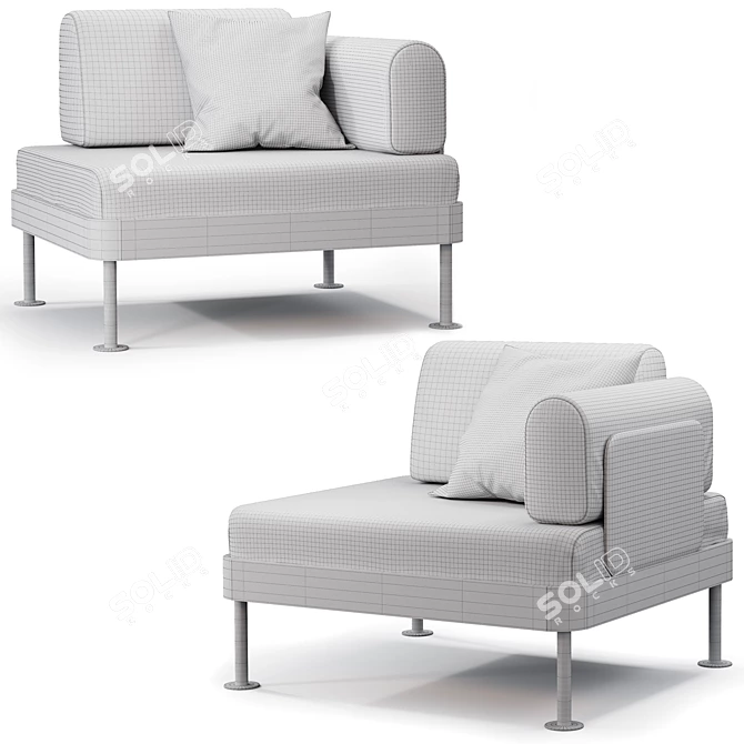 Delakting IKEA Chair | Stylish and Comfortable 3D model image 2