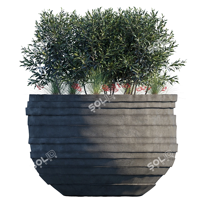 20-Piece Outdoor Furniture Set 3D model image 3