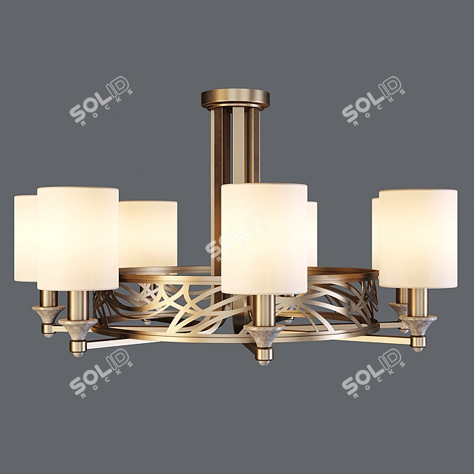 Maytoni Vittoria Ceiling Lamp - Elegant and Classic 3D model image 1