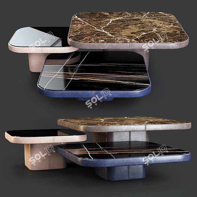 de Sede Classic Revival Coffee Table - DS-3011 3D model image 2