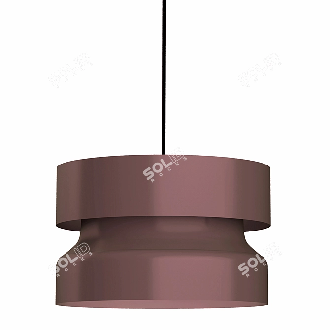 Scandinavian Minimalist Pendant 3D model image 1