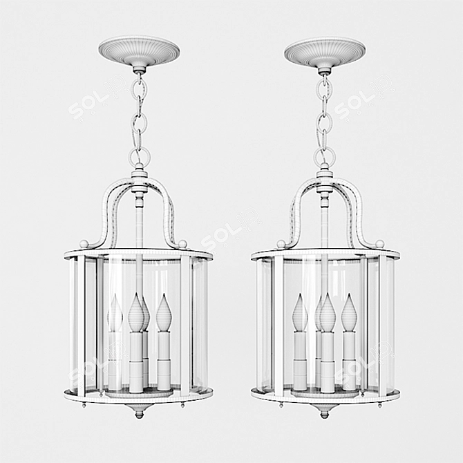 Elegant Hinkley Lighting Collection 3D model image 3