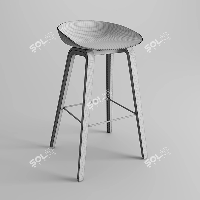 Transformative Bar Stool: AAS 32 3D model image 3