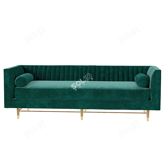 Modern Classic Chelsea Sofa 3D model image 2