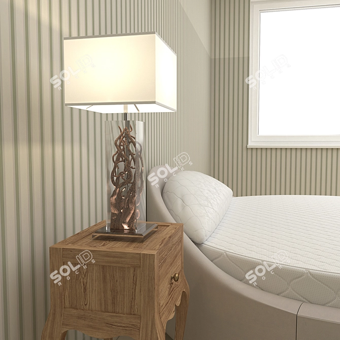 Divinare Selva Table Lamp 3D model image 2