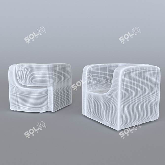 Lorna Chair: Elegant and Stylish 3D model image 3