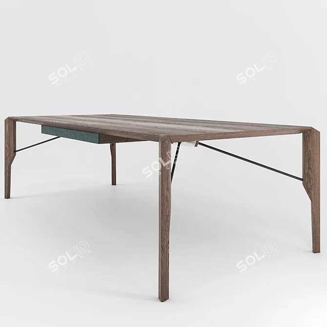 Glorious Dining Table 3D model image 1