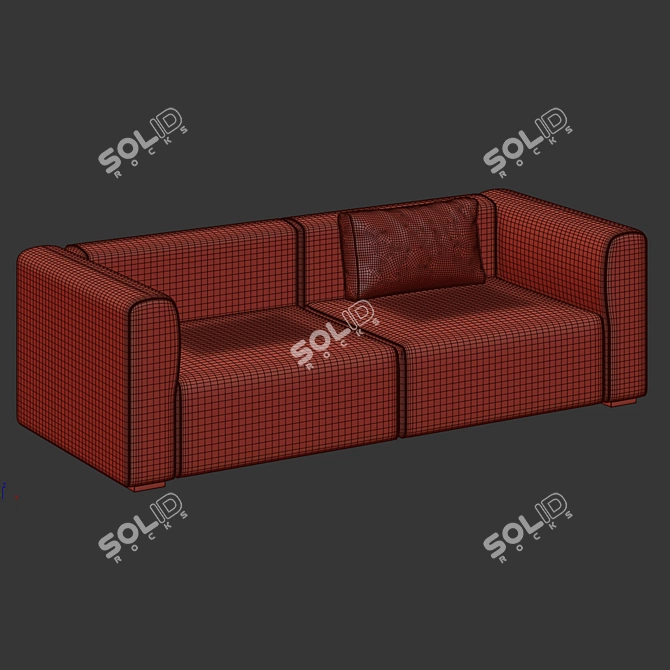 HAY Mags 2.5 - Sleek and Modern 3D model image 2