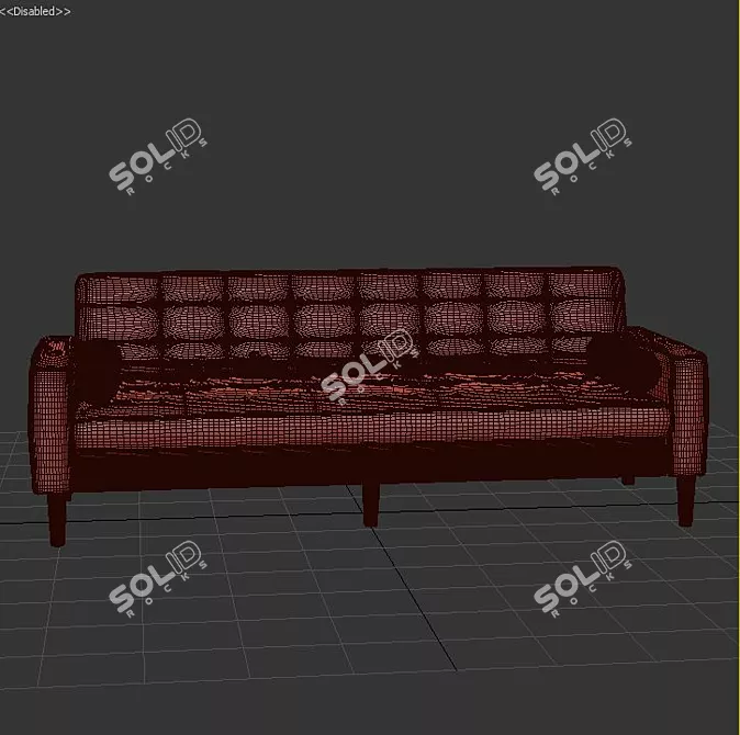 Comfy Dreamy Sofa 3D model image 3