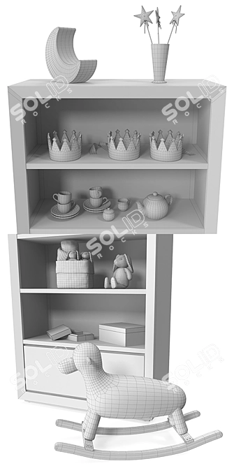 Children's Room Essentials 3D model image 3