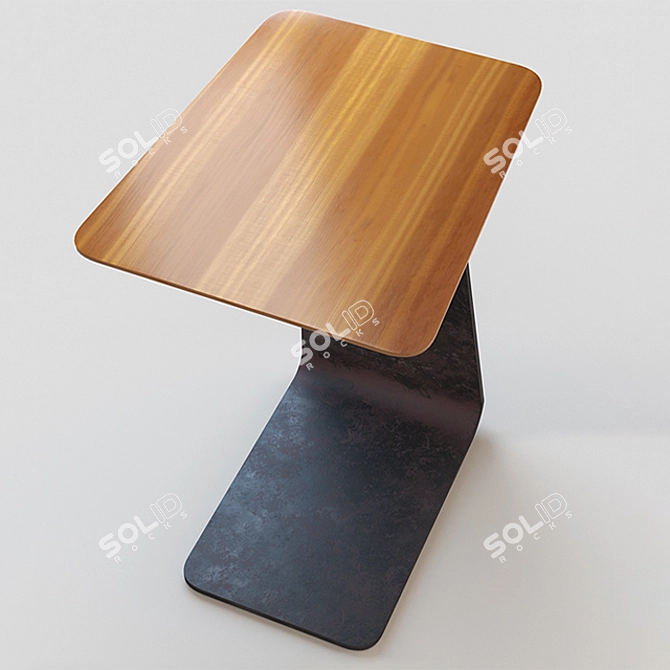 Modern Minimalist Table - Move 3D model image 2