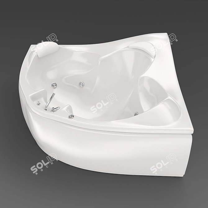 Relax Design SINERGIA Italian Bath 3D model image 1