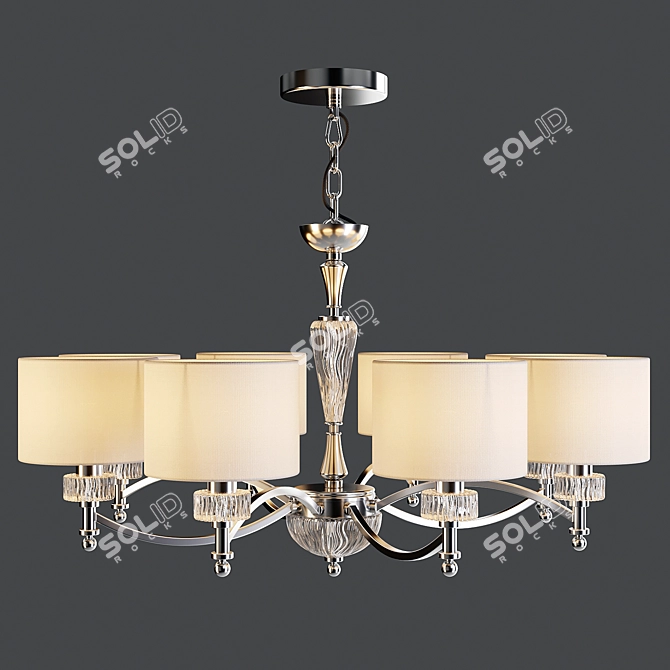 Maytoni Alicante Ceiling Lamp - MOD014-CL-08-N 3D model image 1