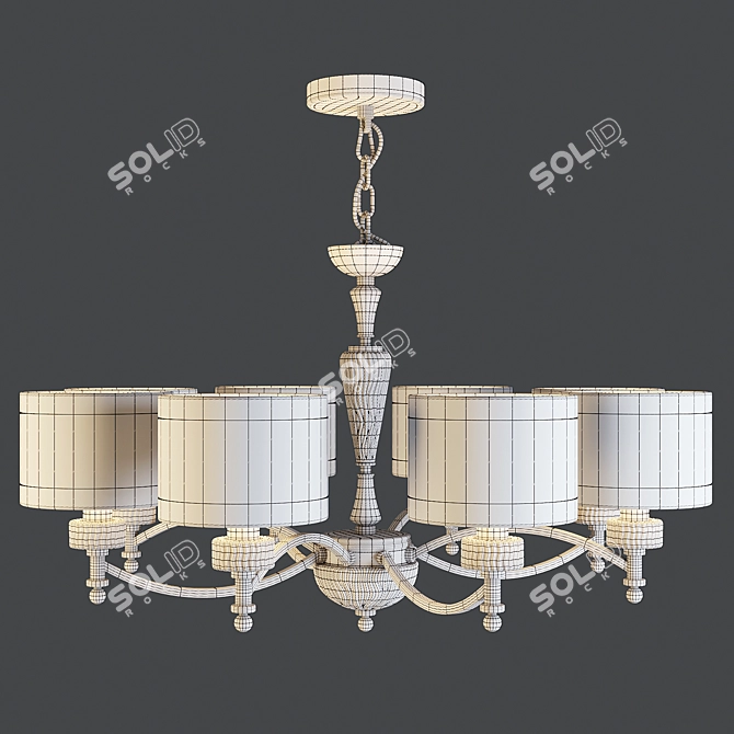 Maytoni Alicante Ceiling Lamp - MOD014-CL-08-N 3D model image 2