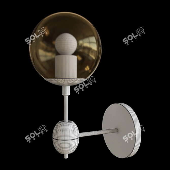 Elegant Sconce 5801 by MHLIVING 3D model image 3