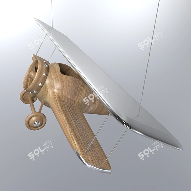 Aeronautical Decor Piece 3D model image 1