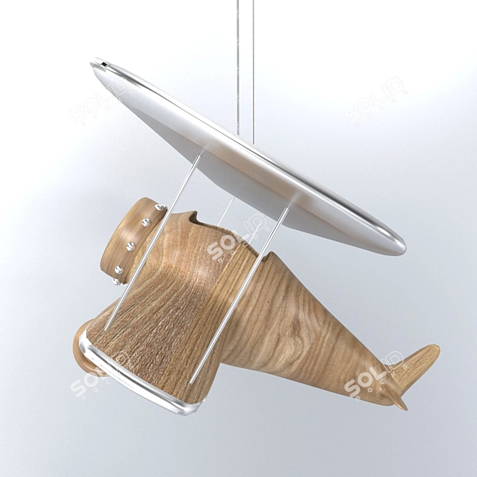 Aeronautical Decor Piece 3D model image 2