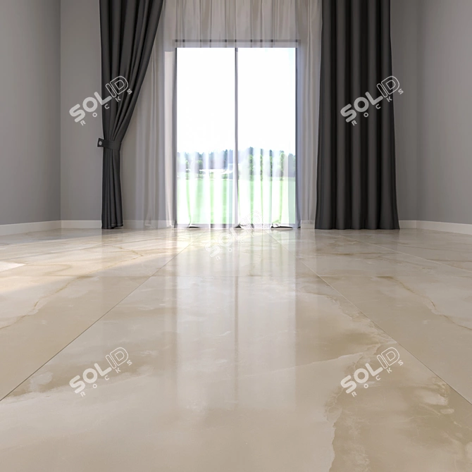 Elegant Marble Floor 157: HD Texture & V-Ray 3D model image 2